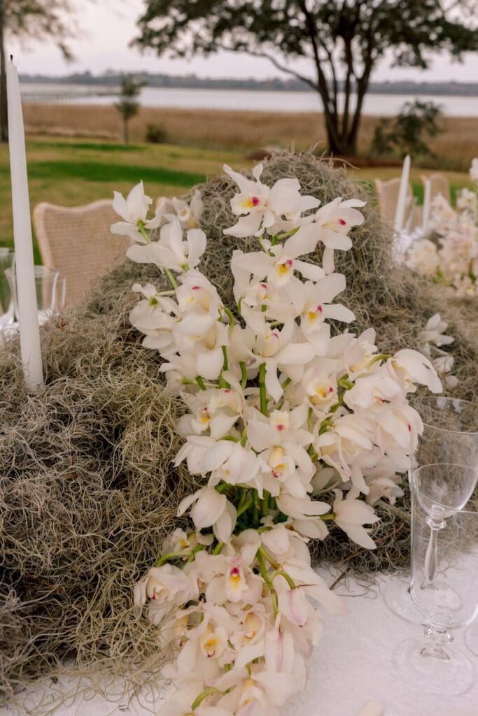 Wedding flowers at an LGBTQ+ wedding in New England
